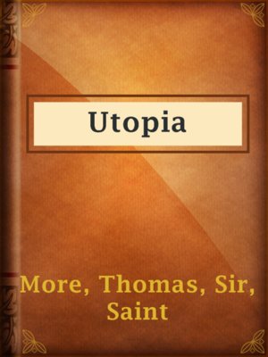 cover image of Utopia